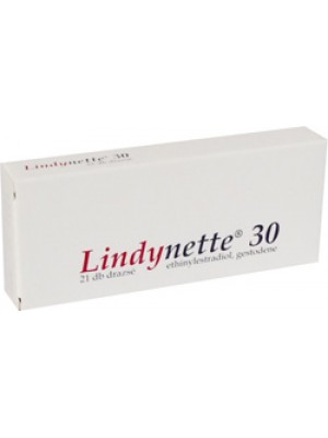 LINDYNETTE 30 mg. 21 tablets